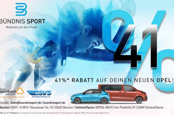 Sportbund Bautzen Newsbild - Mit Kreativität beim virtuellen Firmenlauf – den Zafira im Team erleben