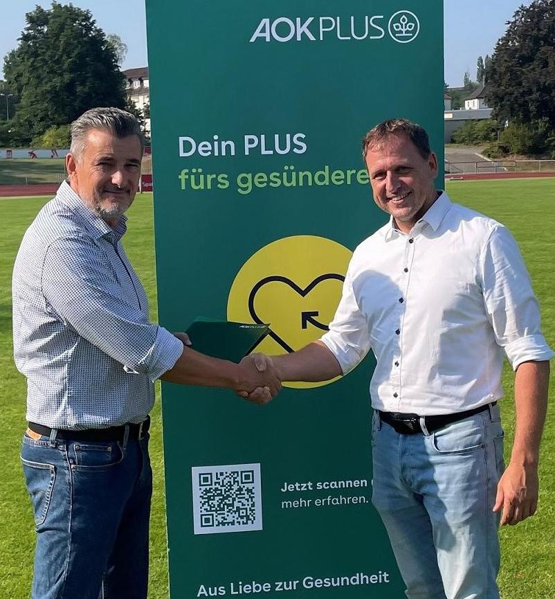 Sportbund Bautzen Newsbild - Kreissportbund Bautzen und AOK PLUS setzen erfolgreiche Partnerschaft fort