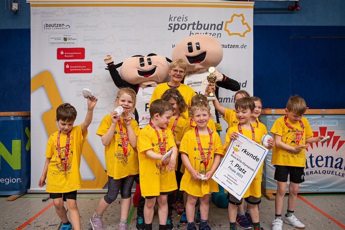 Großes Finale bei der Sparkassen-Kreis-Kita-Olympiade