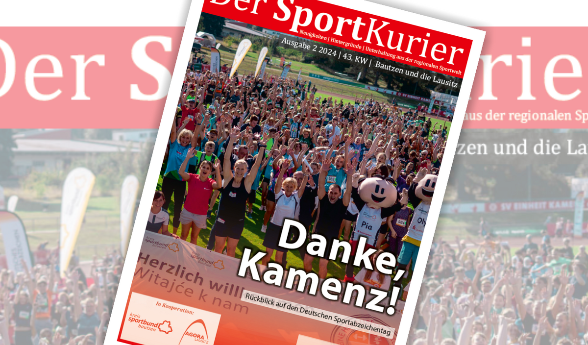 Danke, Kamenz! Der SportKurier im Herbst erschienen!