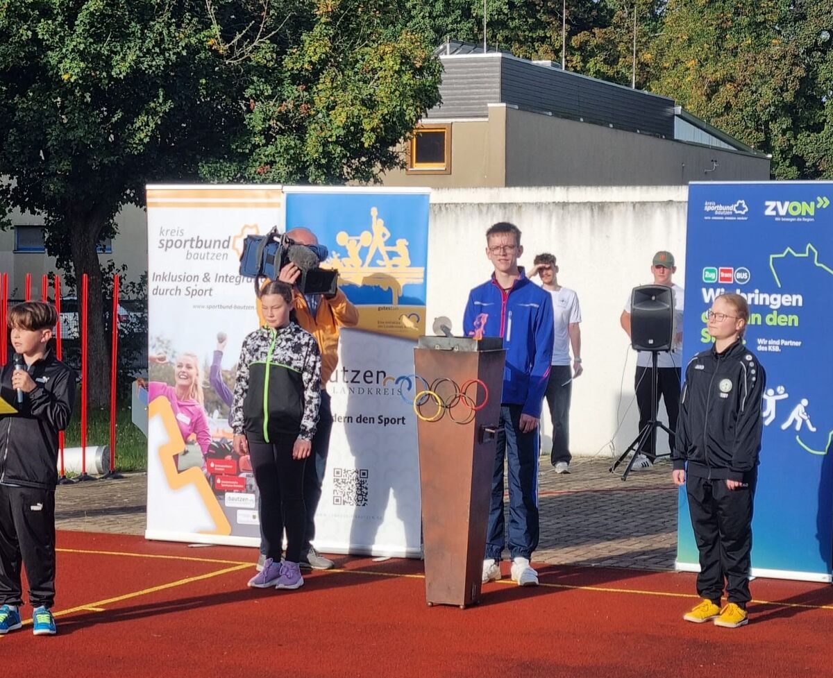 100 Sportbegeisterte bei der