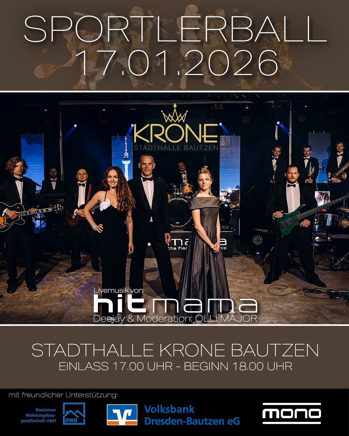 3. Bautzener Sportlerball am 17. Januar 2026