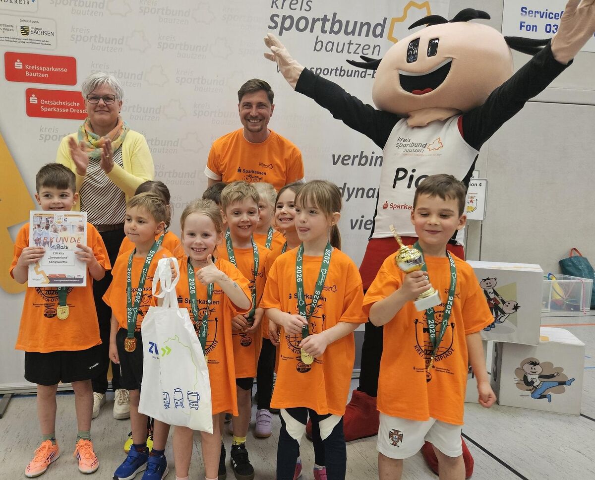Vorletzte Vorrunde für die diesjährige Sparkassen Kreis-Kita-Olympiade