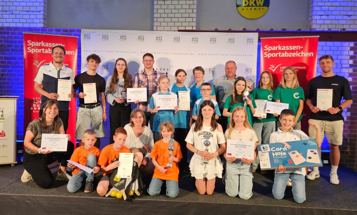 Kreissportbund Bautzen begeistert beim Sparkassen Sportabzeichen-Wettbewerb 2025