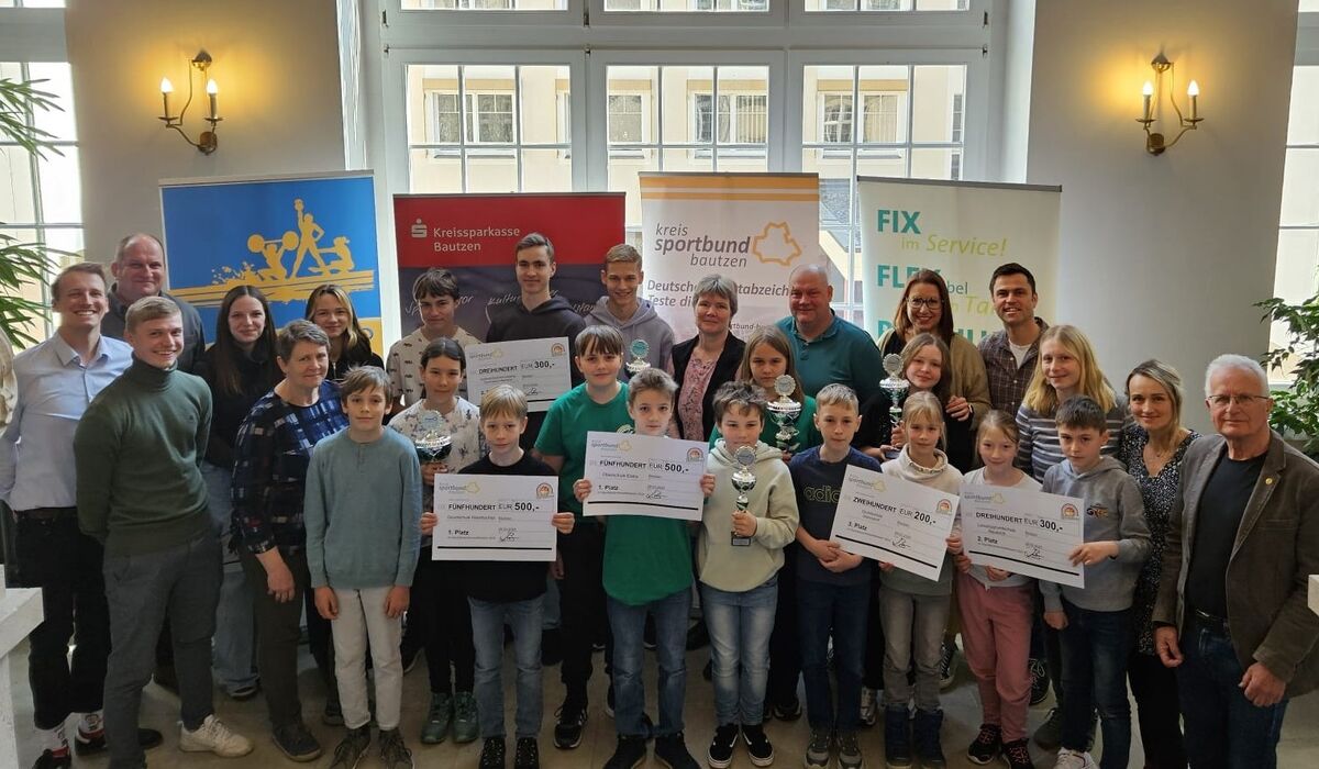 Sportlichste Schulen im Landkreis Bautzen geehrt