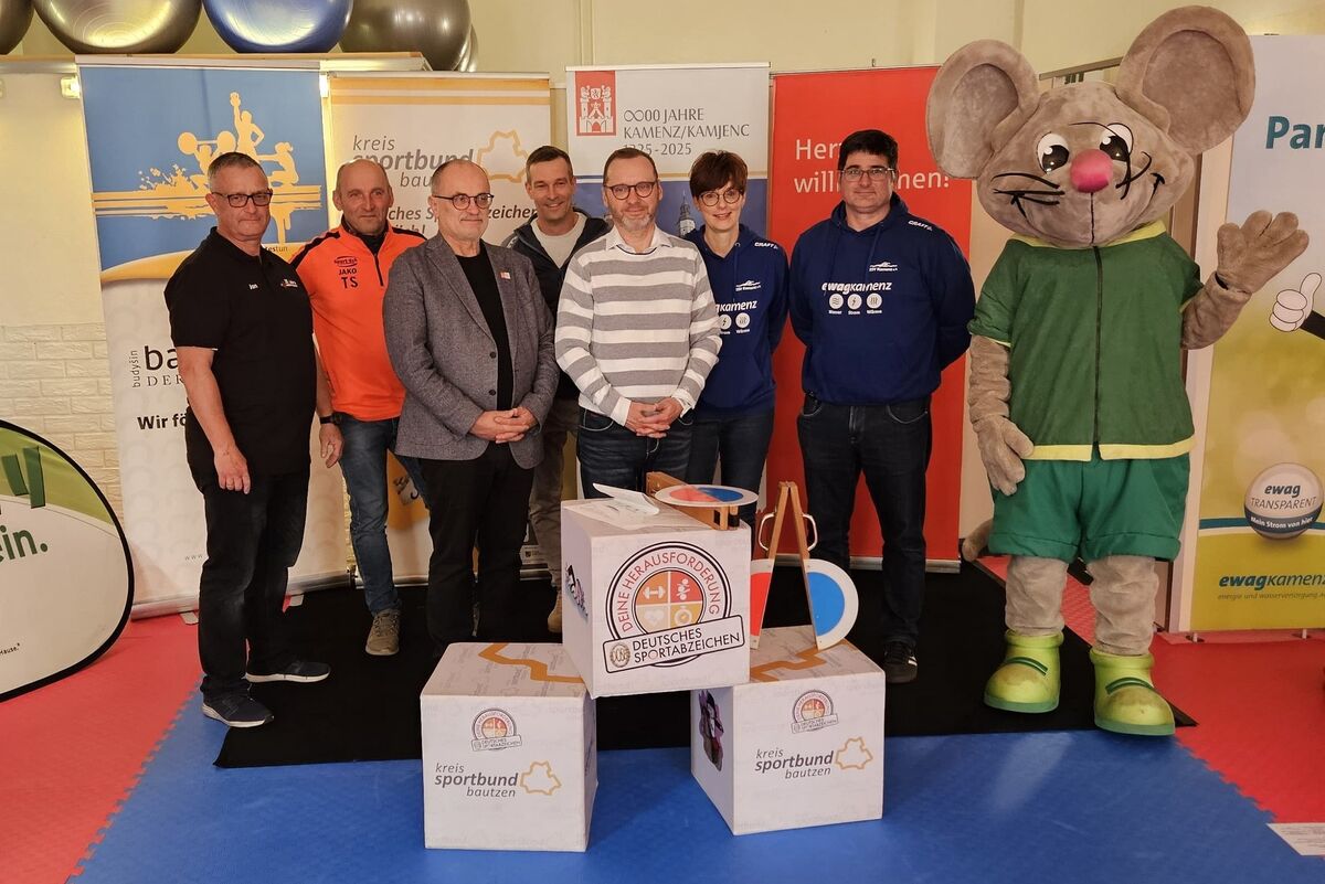 800 Sportabzeichen für 800 Jahre Kamenz