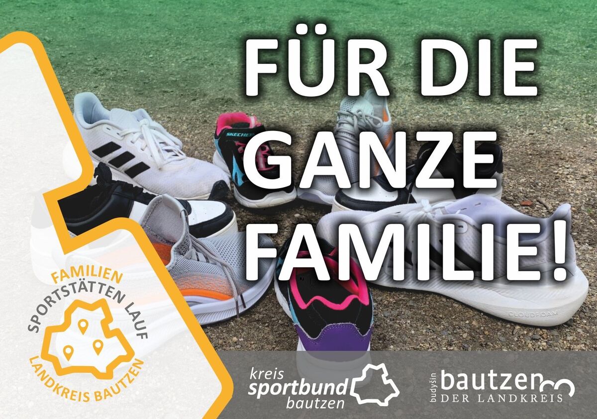 Neues Veranstaltungsformat im Landkreis Bautzen: Der Familien Sportstättenlauf