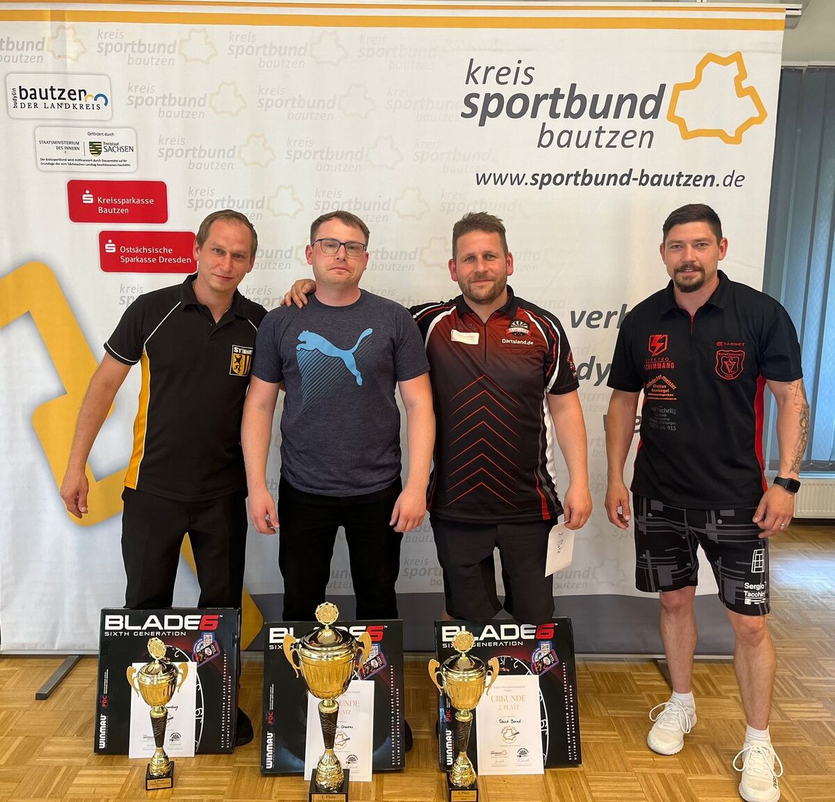 Zweiter Kreis-Dartsmeister im Landkreis Bautzen gekürt