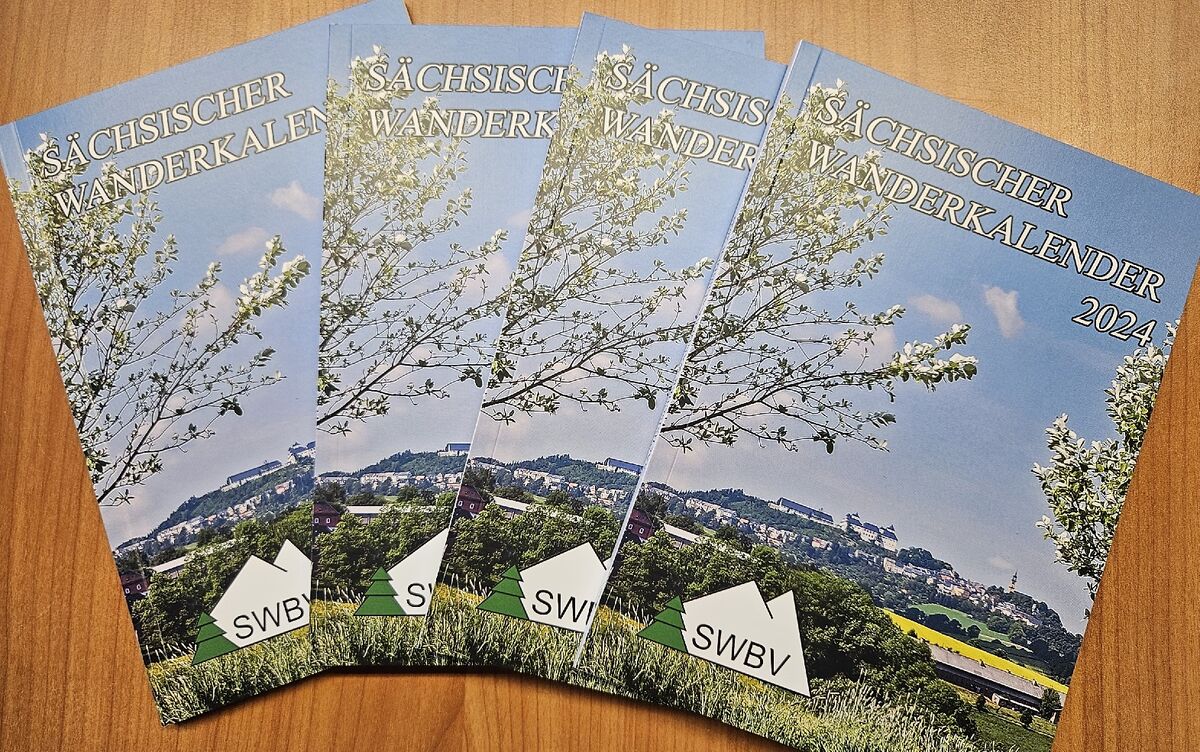 Sächsischer Wanderkalender 2024 verfügbar